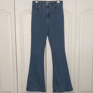 Forever 21 Blue Flare Jeans